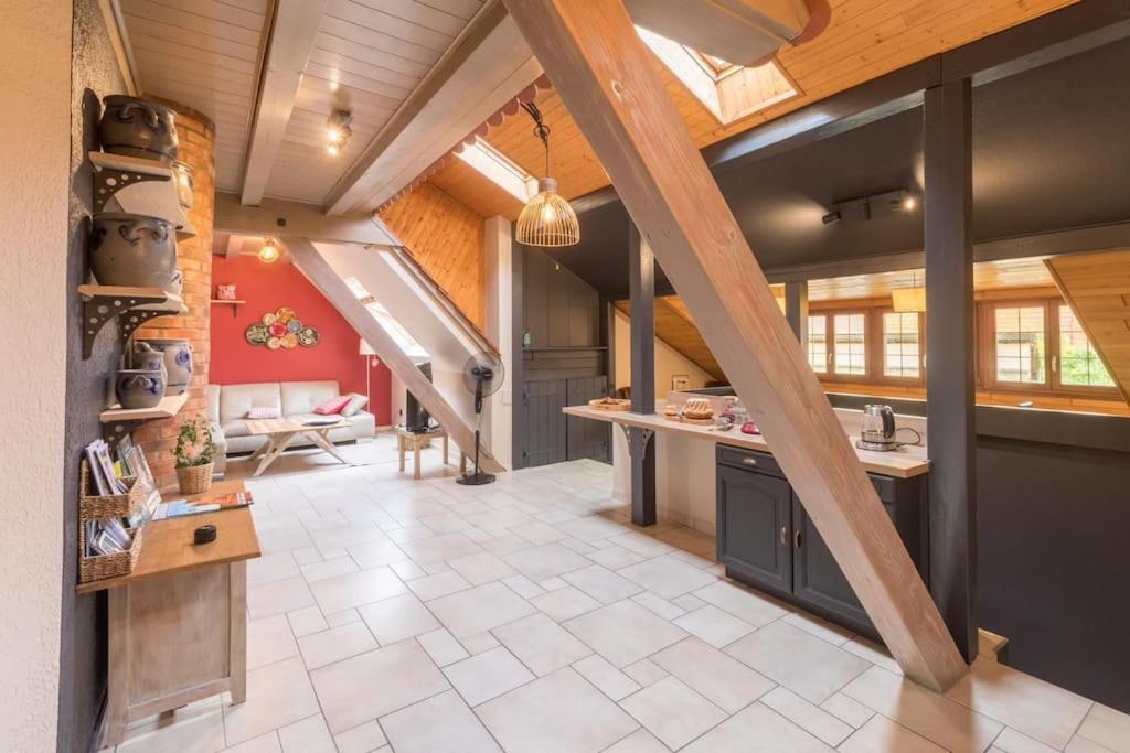Le Kelsch, Loft Duplex 130M2 Avec Sauna, Proche Vignoble Marlenheim Exterior photo